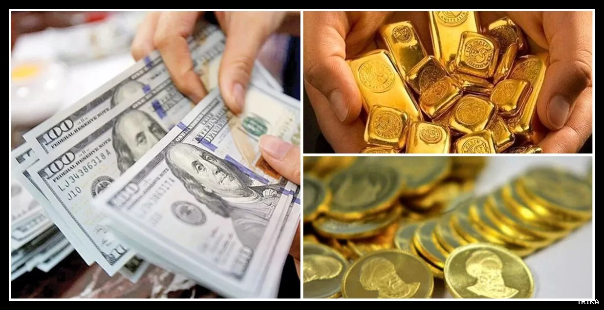 قیمت دلار، سکه و طلا امروز جمعه ۸ اسفند ۱۴۰۴ در نوسان است.